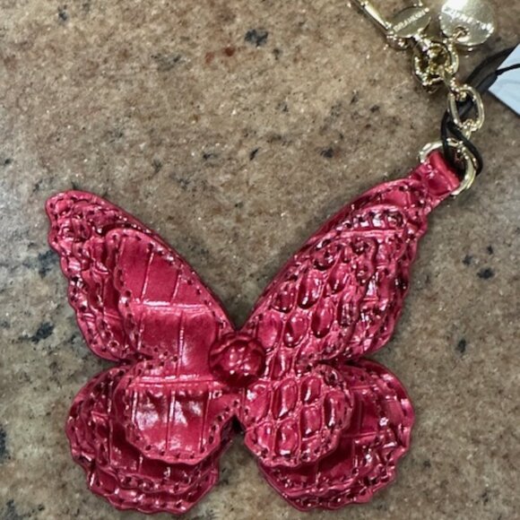 Brahmin Butterfly Tassel in Merlot Melbourne - Picture 1 of 6